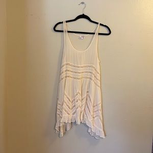 Free People Voile and Lace Trapeze Slip